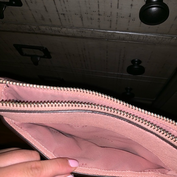 Blush pink cross body bag - Picture 2 of 3